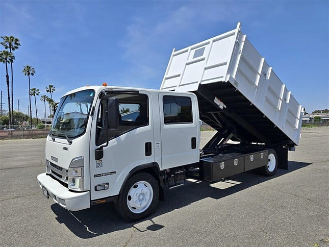 2023 Isuzu NPR Single Axle Dump Truck $62,995 (Santa Ana, CA)