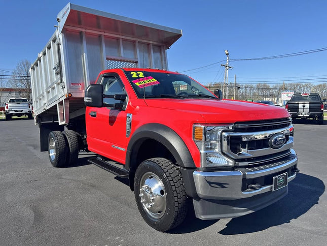 2022 Ford F550 Single Axle Dump Truck $77,963 (Fairless Hills, PA)