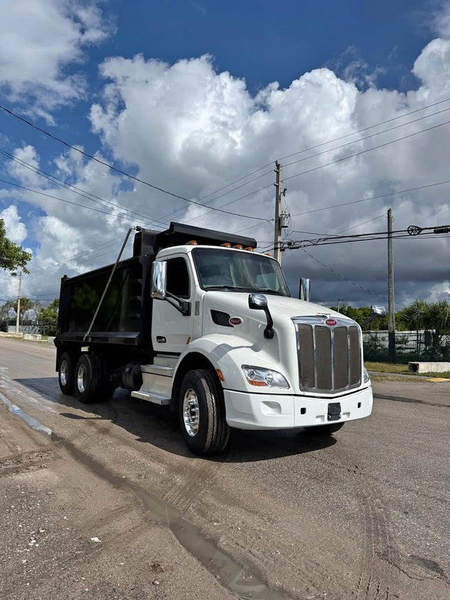 2022 Peterbilt Tandem Axle Dump Truck $150,000