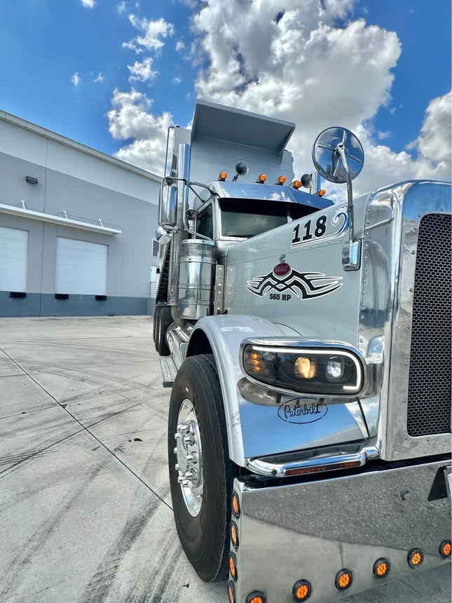 2019 Peterbilt 389 Triaxle Dump Truck $150,000 (Haines City, FL)