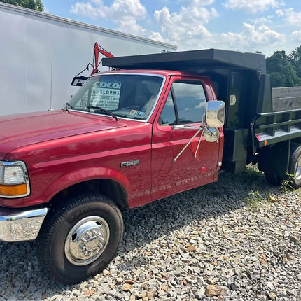 1993 Ford F450 XL Single Axle Dump Truck $15,000 (Uniontown, PA)