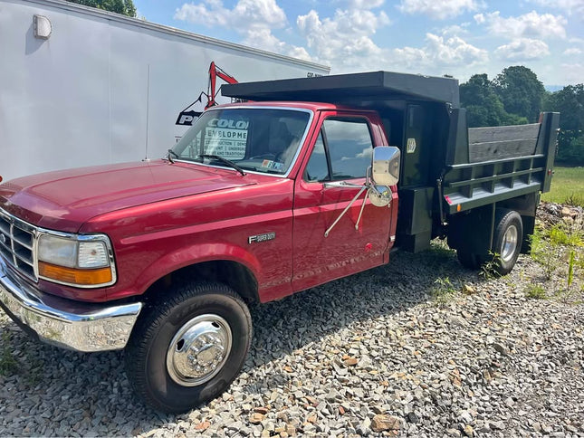 1993 Ford F450 XL Single Axle Dump Truck $15,000 (Uniontown, PA)