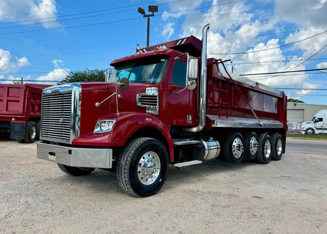 2015 Freightliner Coronado 122 SD Quad Axle Dump Truck $125,000