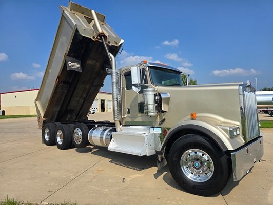 2011 Kenworth W900L Triaxle Dump Truck $99,590 (Van Buren, AR)